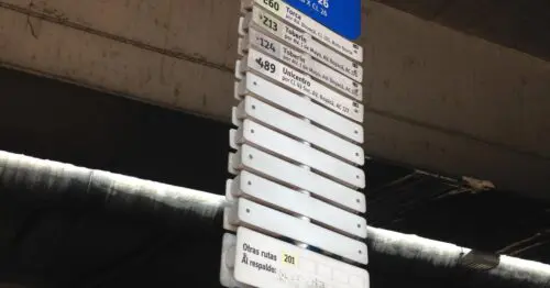 PARADERO SITP AVENIDA CALLE 26  031A05